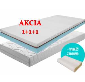 Matrac SONIC COCO 1 + 1 + darček 2x vankúš + darček 1x chránič matraca Obrázok pre Matrac SONIC COCO 1 + 1 + darček 2x vankúš + darček 1x chránič matraca