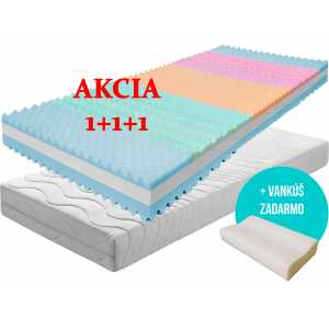 Matrac ONYX VISCO 1 + 1 + darček 2x vankúš + darček 1x chránič matraca Obrázok pre Matrac ONYX VISCO 1 + 1 + darček 2x vankúš + darček 1x chránič matraca