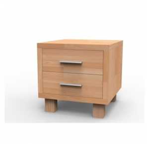 Nočný stolík JANA SENIOR, BUK prírodný Obrázok pre Nočný stolík JANA SENIOR, BUK prírodný