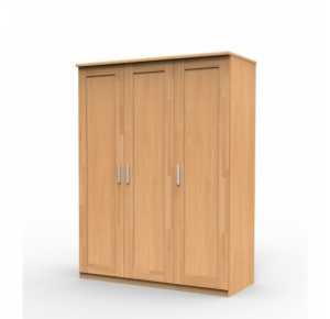 Luxusná skriňa z masívu UNI3 DDD, BUK prírodný Obrázok pre Luxusná skriňa z masívu UNI3 DDD, BUK prírodný