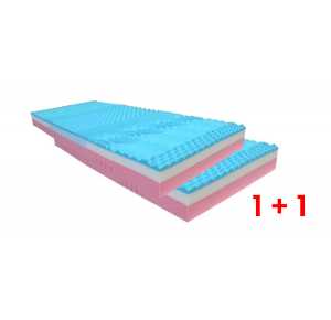 Matrac PINGUI LAVANDER 1 + 1 + darček 1x set paplón vankúš + darček 1x chránič matraca Obrázok pre Matrac PINGUI LAVANDER 1 + 1 + darček 1x set paplón vankúš + darček 1x chránič matraca