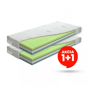 Matrac BENAB FLORA BIO PLUS 1+1+ darček 1x chránič matraca Obrázok pre Matrac BENAB FLORA BIO PLUS 1+1+ darček 1x chránič matraca