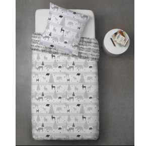 Bavlnené obliečky - soby Obrázok pre Bavlnené obliečky - soby