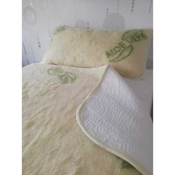 Obrázok pre Ice flakes/Merino set vankuš prikrývka